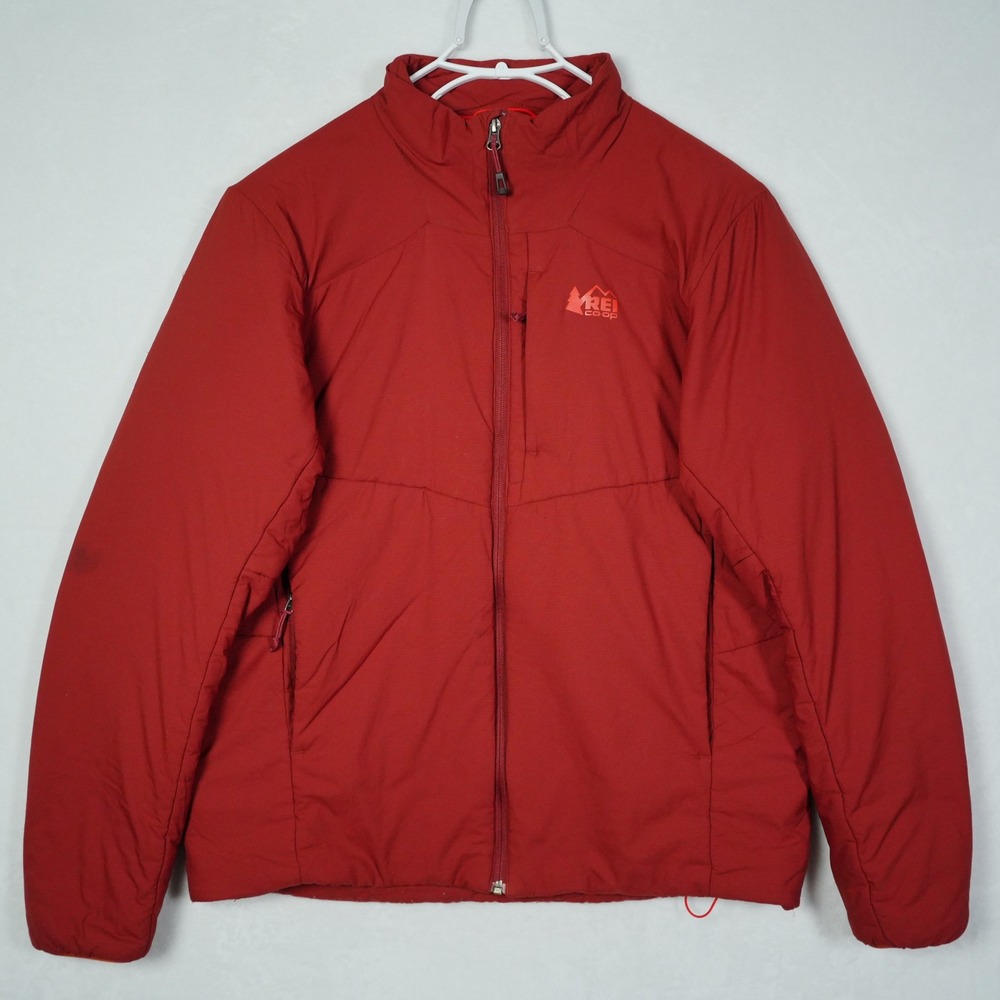 REI Co-op Activator Insulated Jacket Red Primaloft Insulated Puffer Large F17